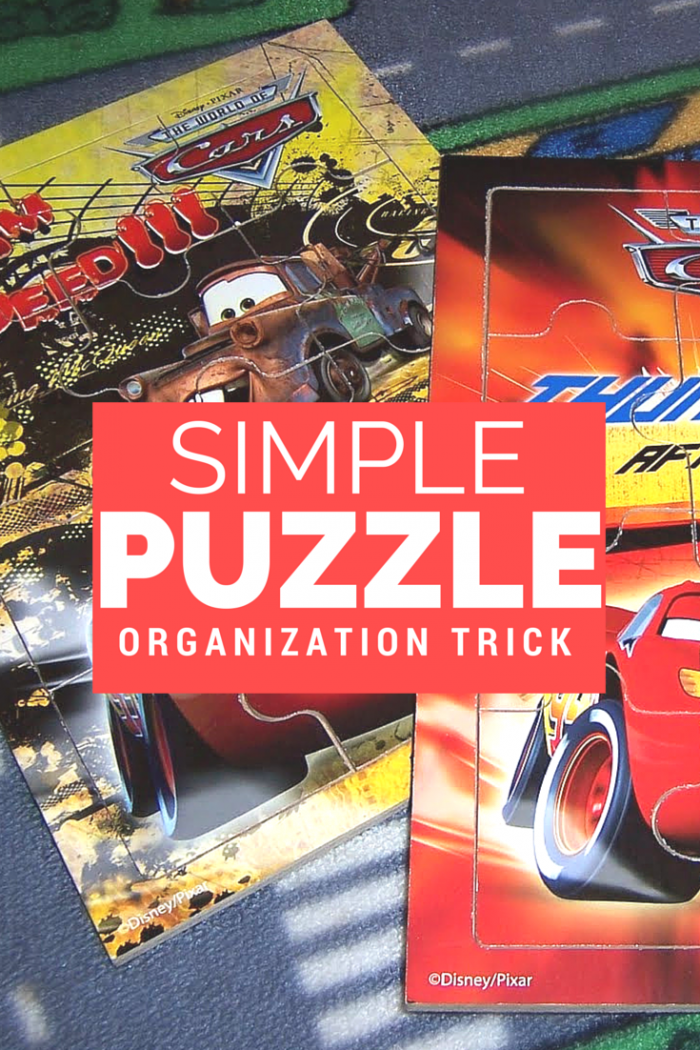 SIMPLE PUZZLE ORGANIZATION TRICK