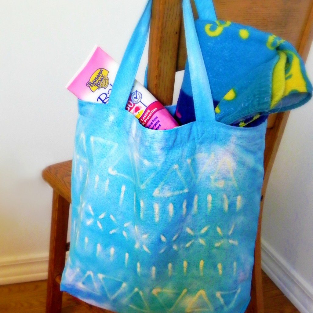 Totes Adorbs Tie Dye And Crayon Batik Bag Mad In Crafts Totes Adorbs Tie Dye And Crayon Batik Bag