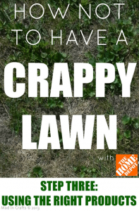 How Not to Have a Crappy Lawn STEP 3