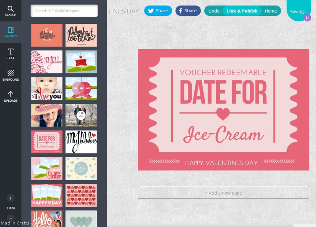 Last Minute Valentine Coupons with Canva Mad in Crafts