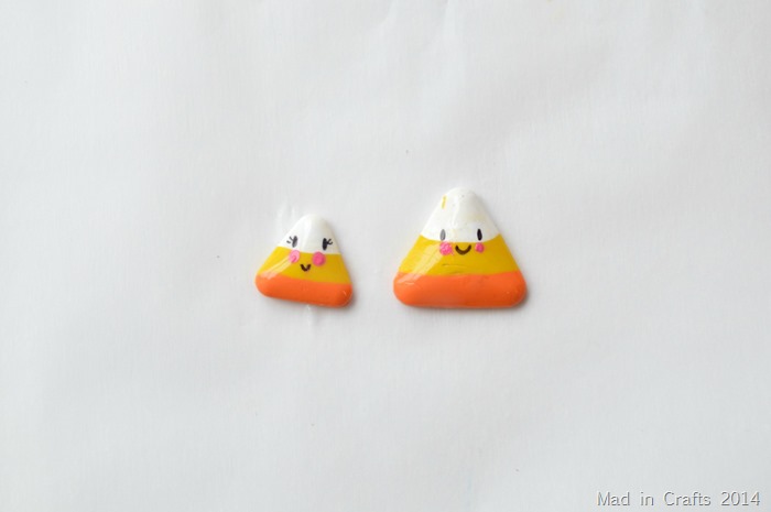 Cute Candy Corn from Clay