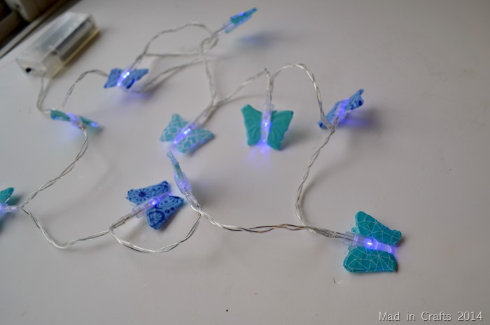 Lighted Washi Tape Fairy Lights