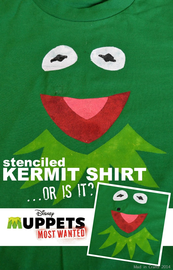 DIY KermitConstantine Shirt Tutorial