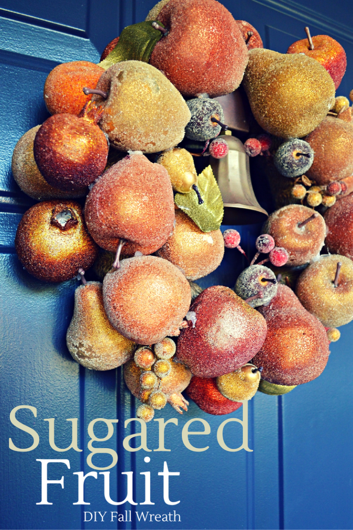 Sugared Fruit Fall Wreath Tutorial