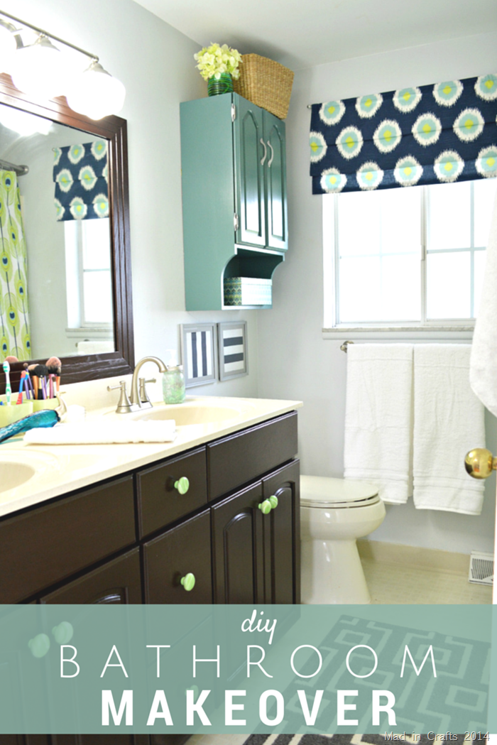 DIY BATHROOM MAKEOVER REVEAL