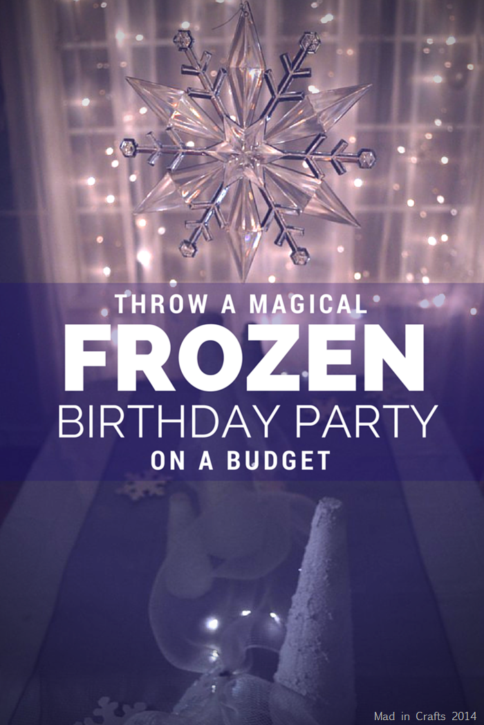 INEXPENSIVE FROZEN BIRTHDAY PARTY DECORATIONS