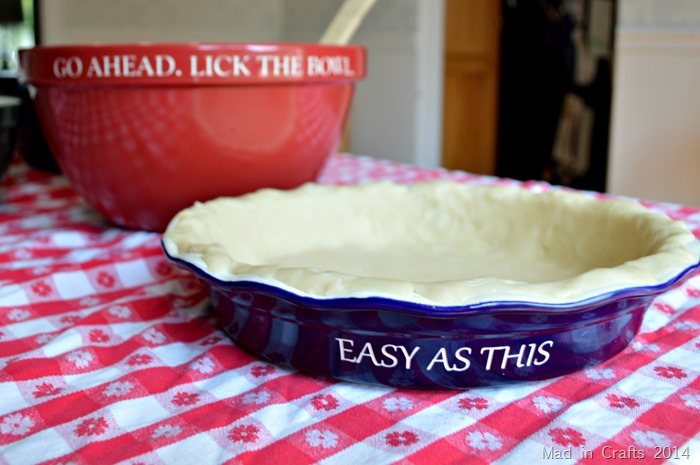 punny pie plate