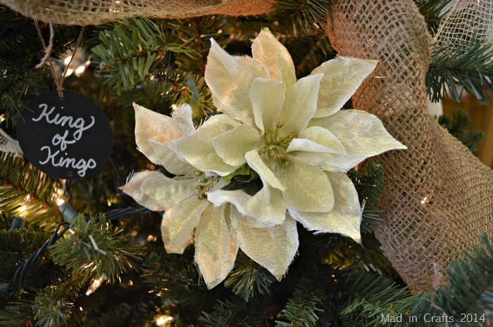 silk poinsettias