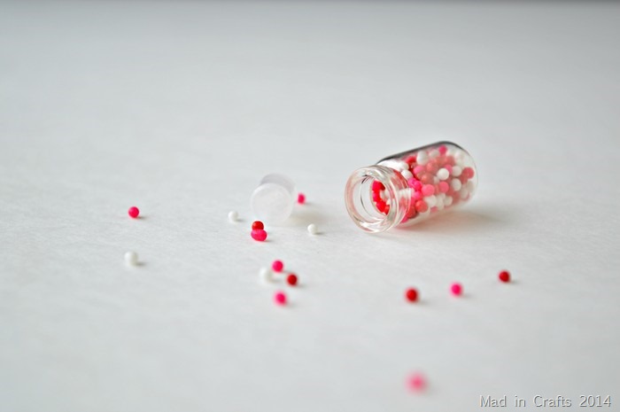 pink red white sprinkles