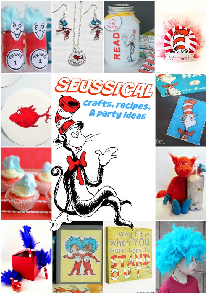 Seussical Crafts, Recipes and Party Ideas