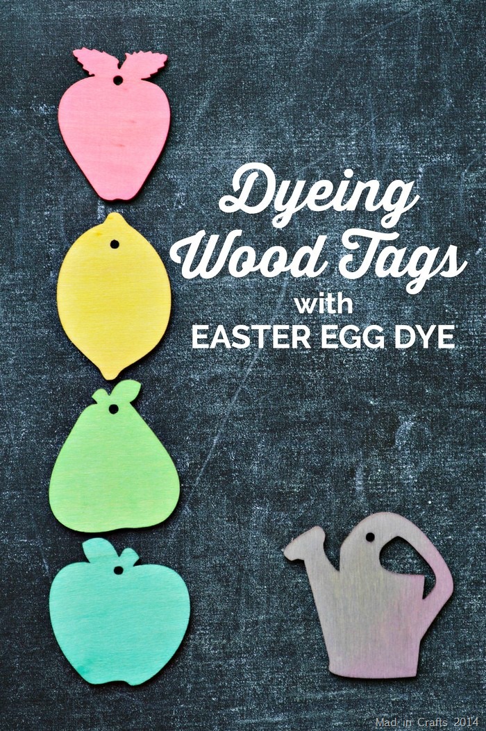 DYED WOODEN EGGS