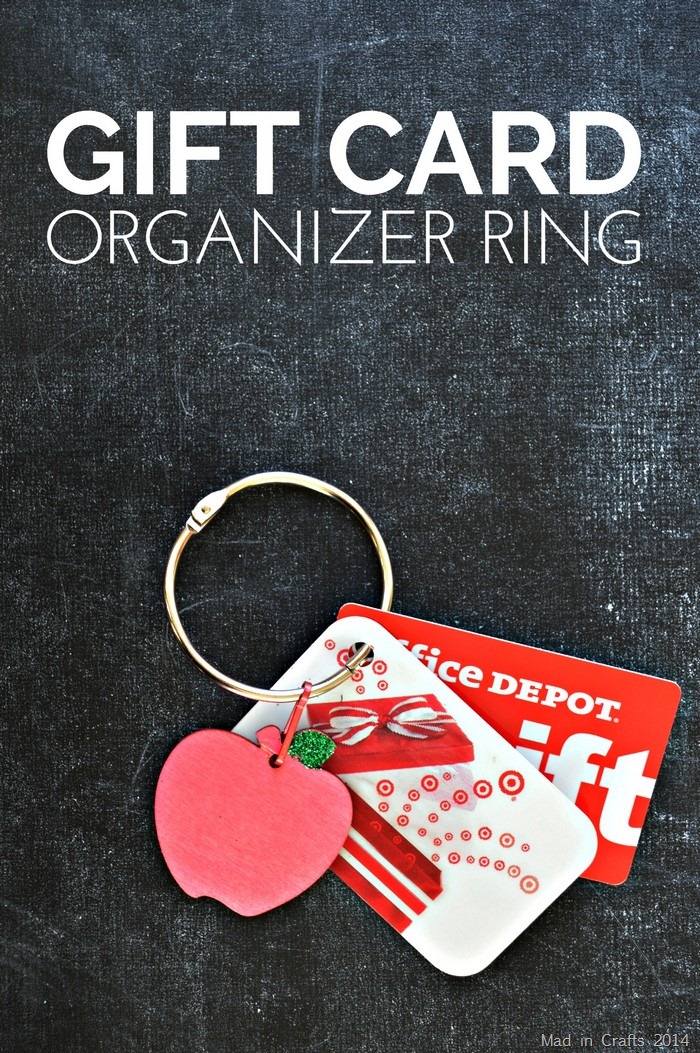 Gift Organizer Ring Tutorial
