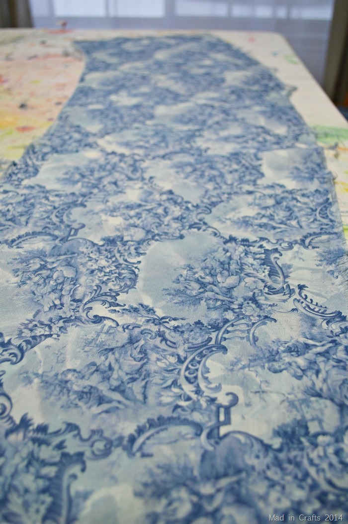 dyed print fabric