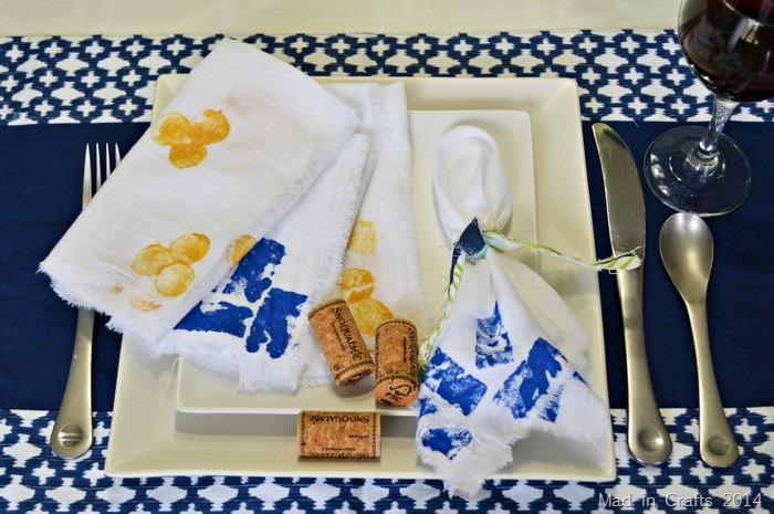 Block Printing with Corks