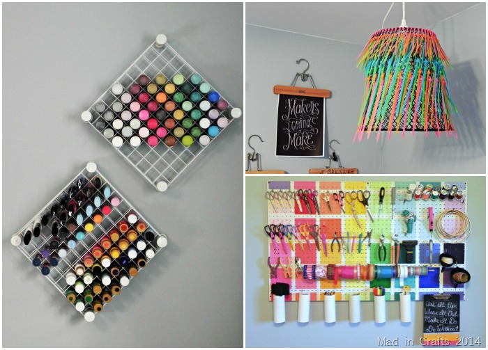 Colorful Craft Room