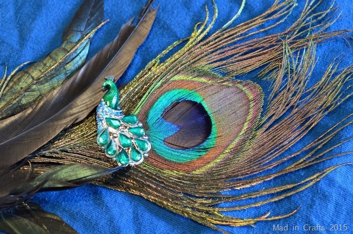 DIY Peacock Necklace