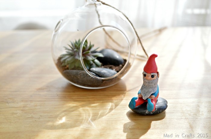 polymer clay gnome