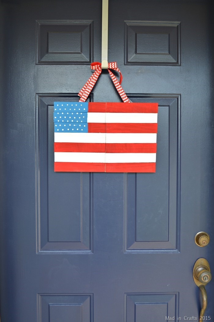 American Flag Door Hanging