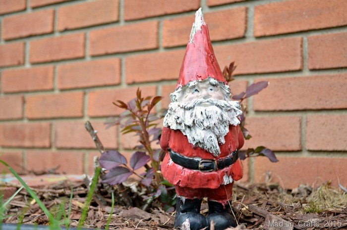 freshly painted gnome