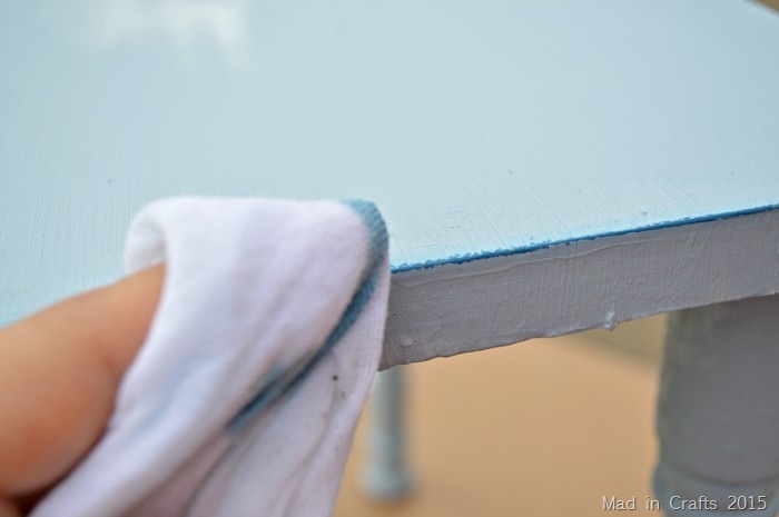 wet distressing chalky finish paint