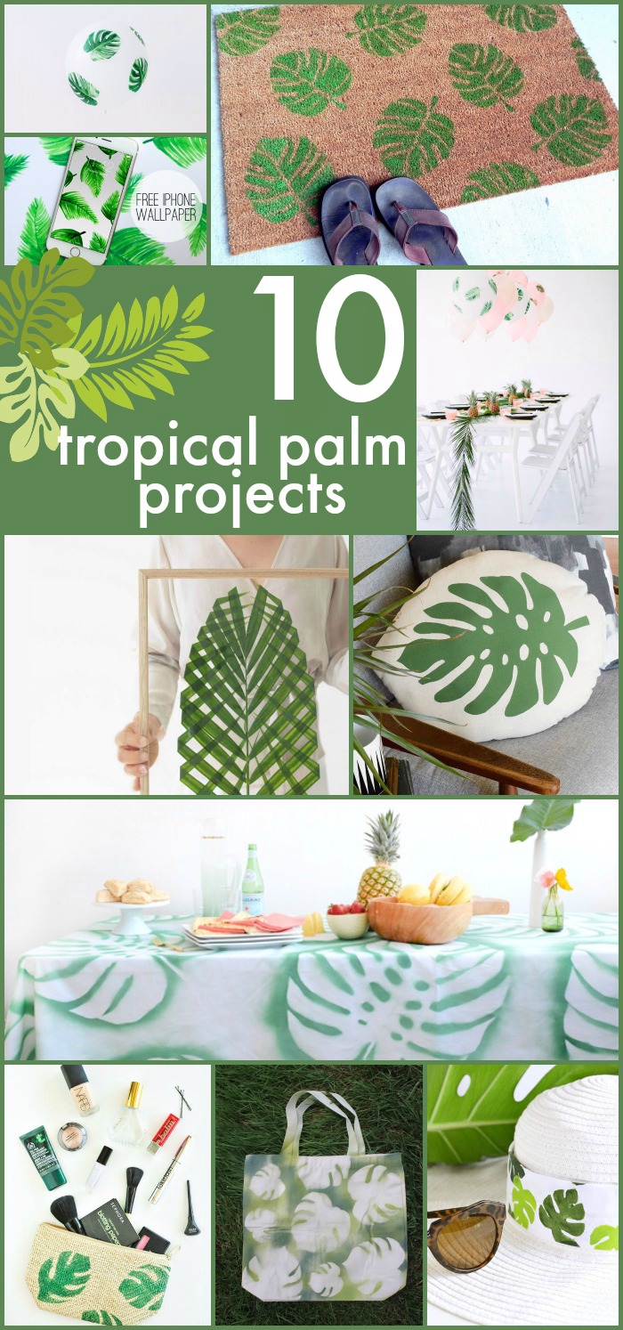 10 trendy tropical palm projects