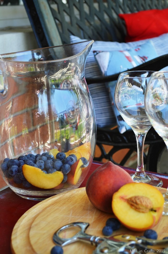 fruit in pitcher