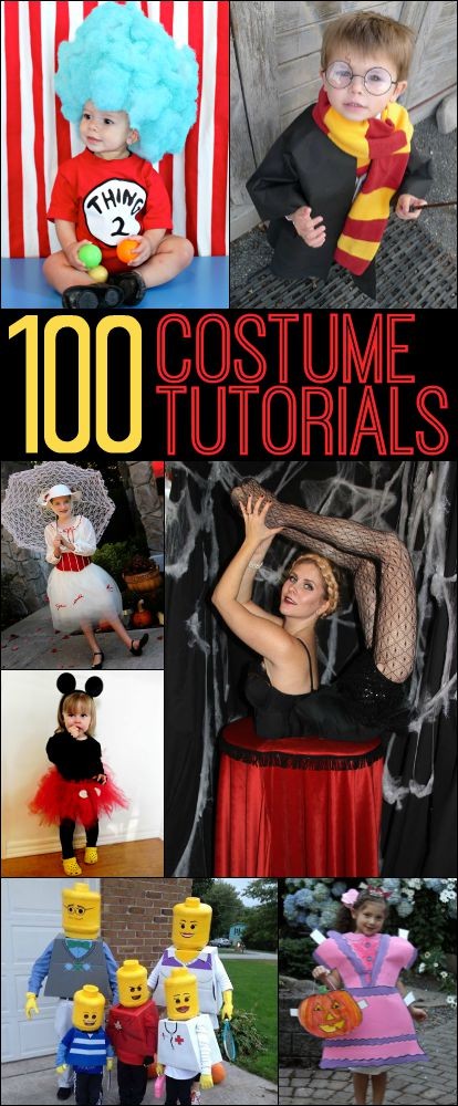 100 Halloween Costume Tutorials