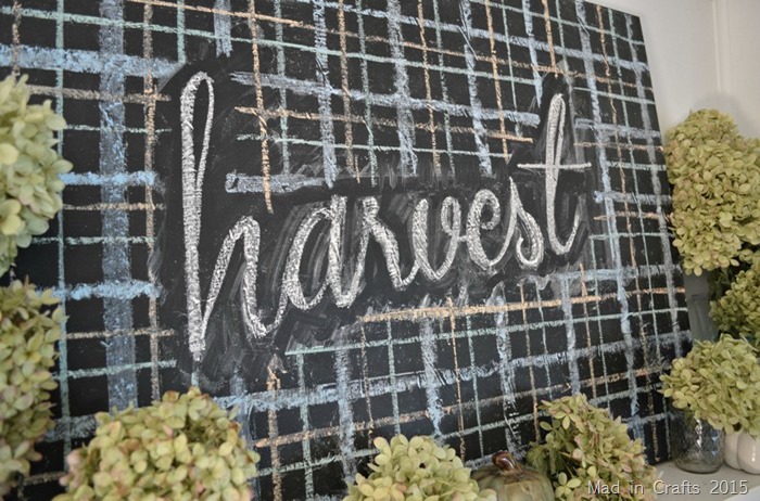 harvest chalkboard