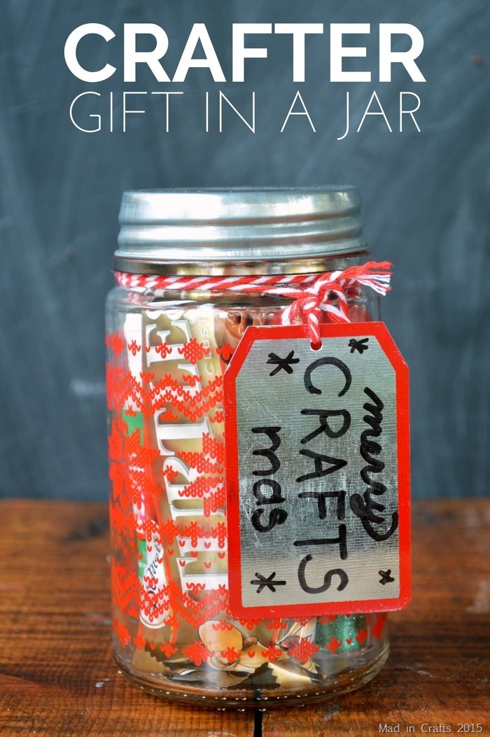 Crafter Gift in a Jar