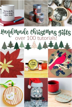 HANDMADE CHRISTMAS GIFT TUTORIALS - Mad in Crafts