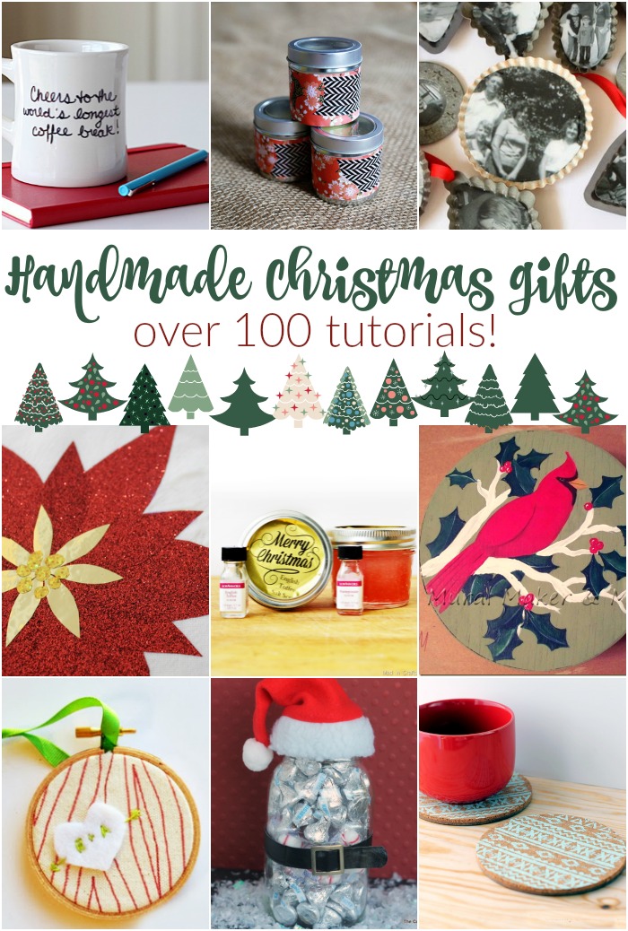 Over 100 Handmade Christmas Gift Ideas