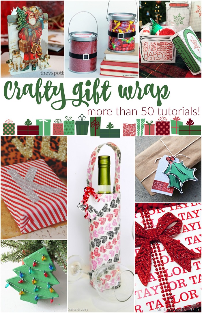 Tons of Handmade Gift Wrap Ideas!