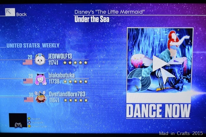 Just Dance Under the Sea