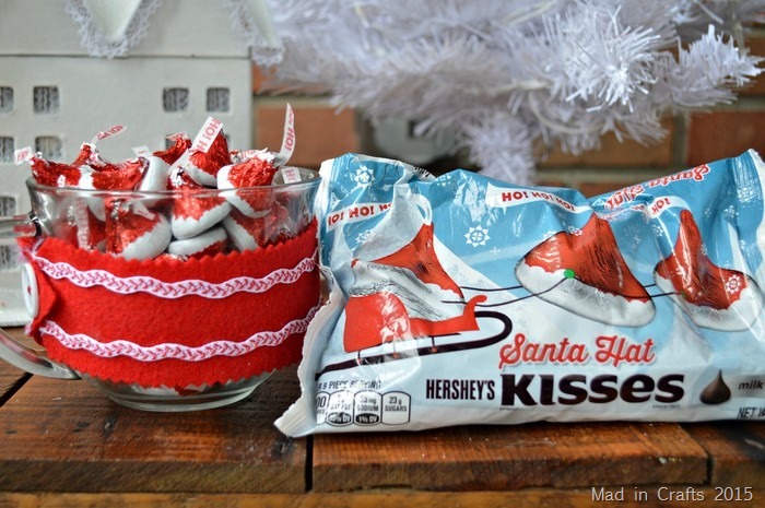 Santa Hat Hershey's Kisses