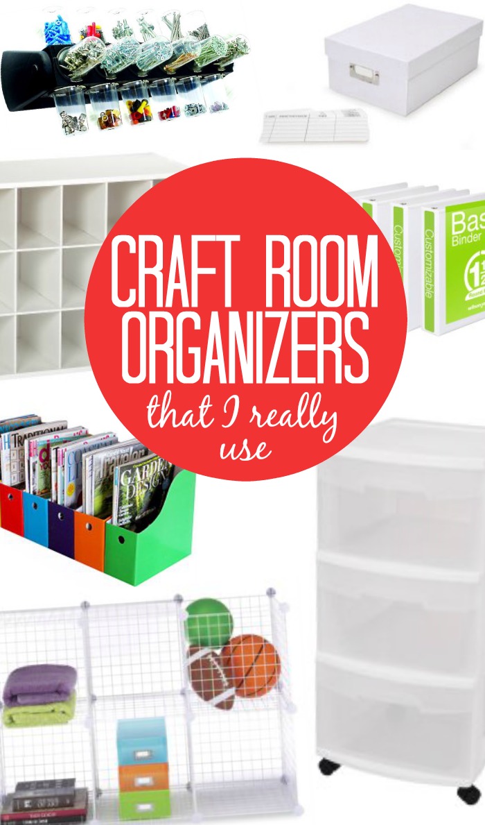 Craft Room Organizers That I Really Use