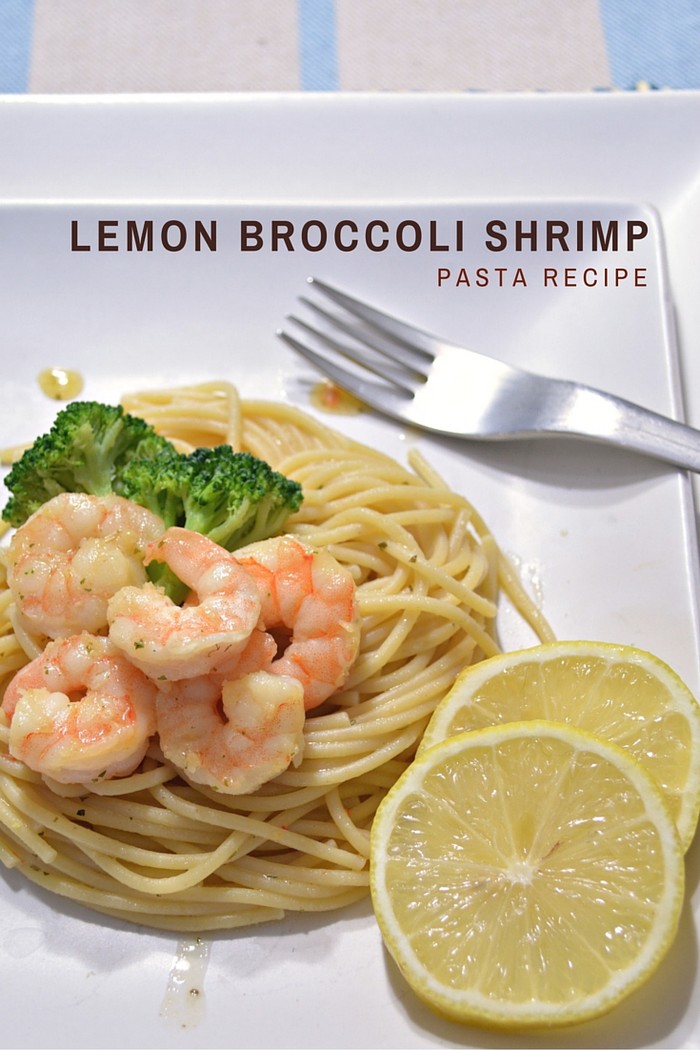 Lemon Broccoli Shrimp Pasta Recipe