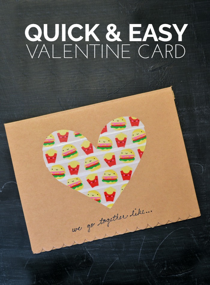 Quick & Easy Valentine Card