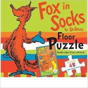Dr. Seuss Fox in Socks puzzle