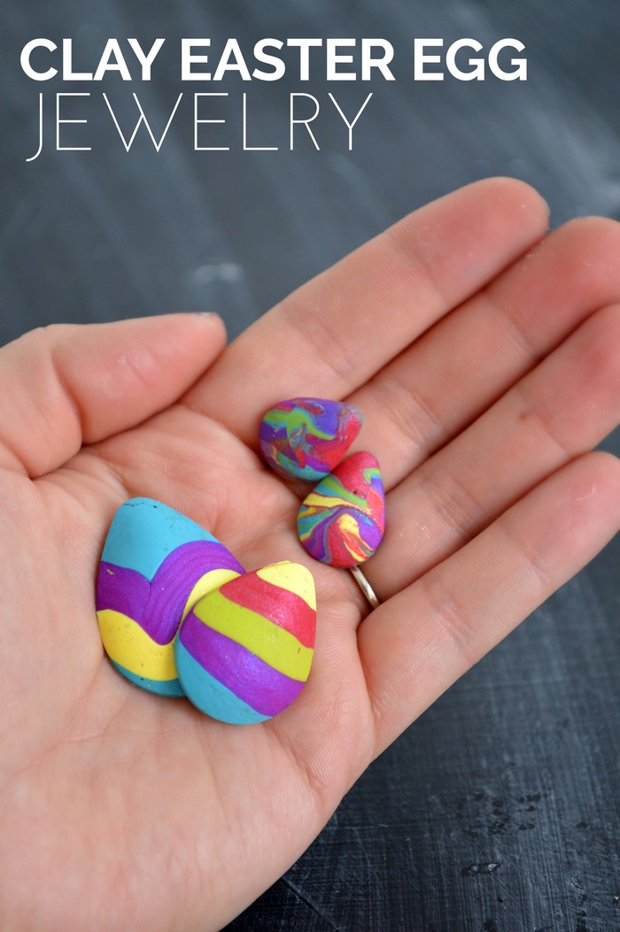 Clay Easter Egg Jewelry