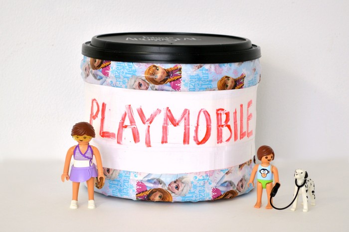 Coffee Container Toy Storage