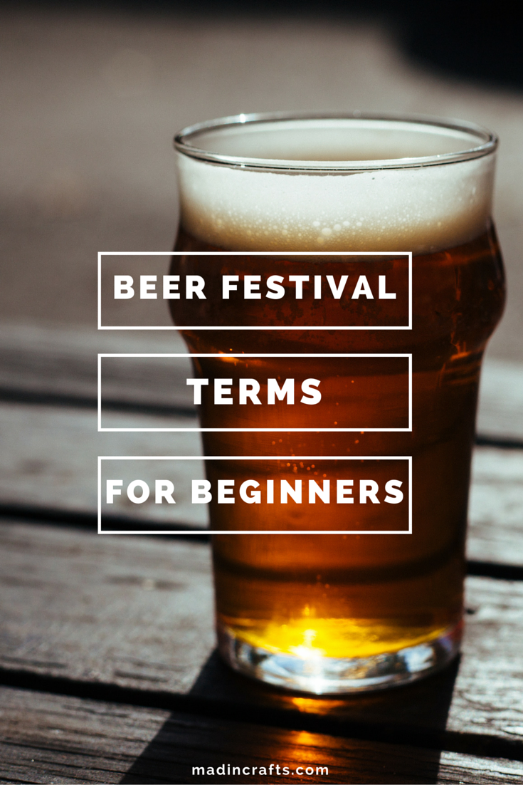 Beer Festival Terms for Beginners