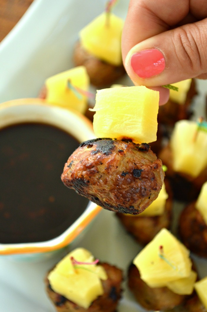 Teriyaki Pineapple Meatballs