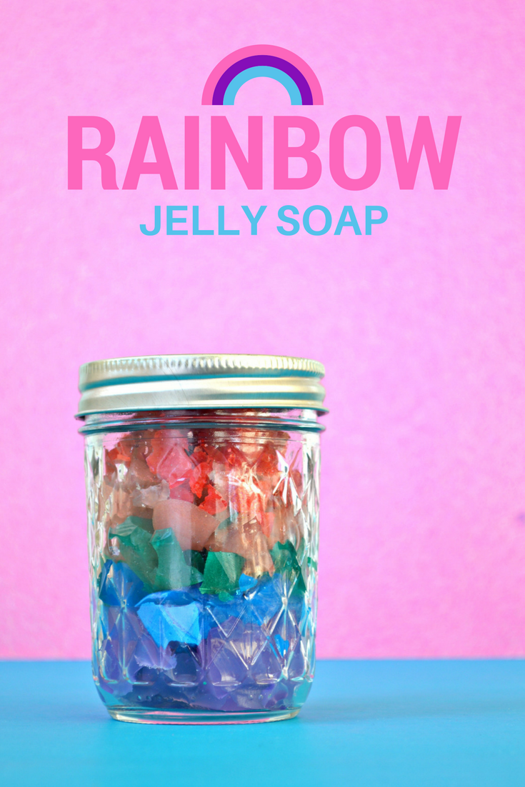 DIY COLORFUL SQUISHY SOAP