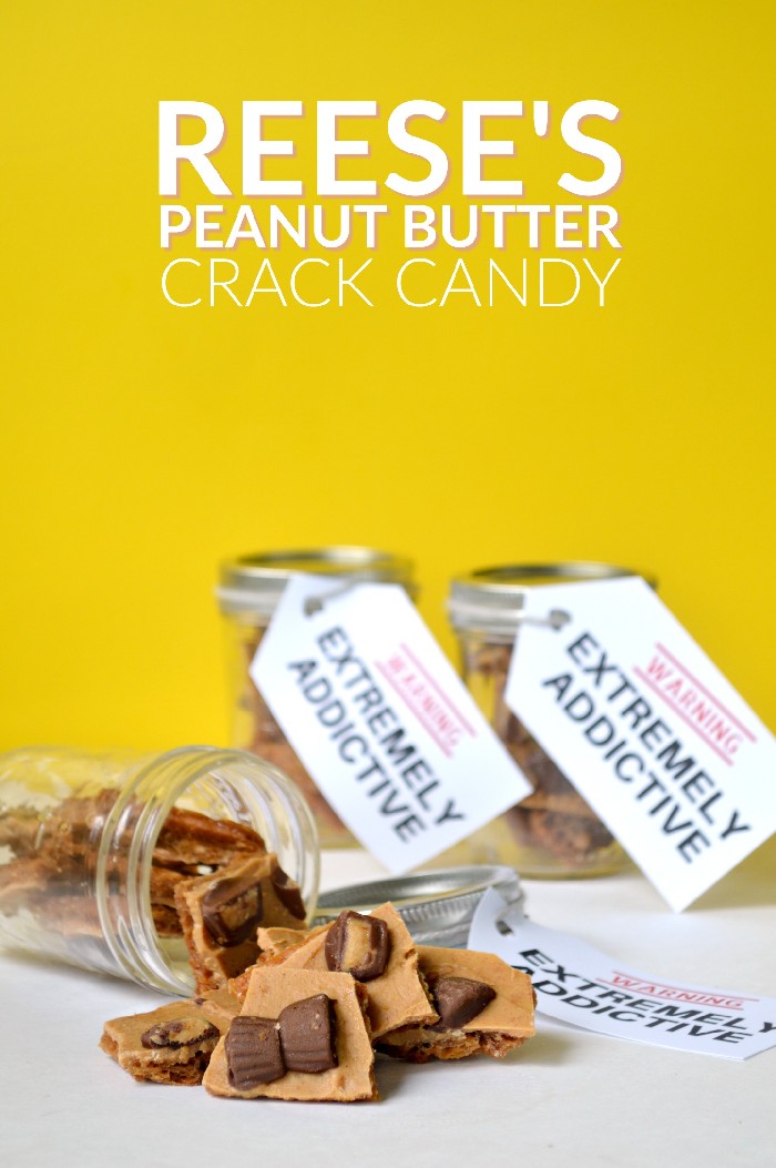 REESE’S PEANUT BUTTER CRACK CANDY
