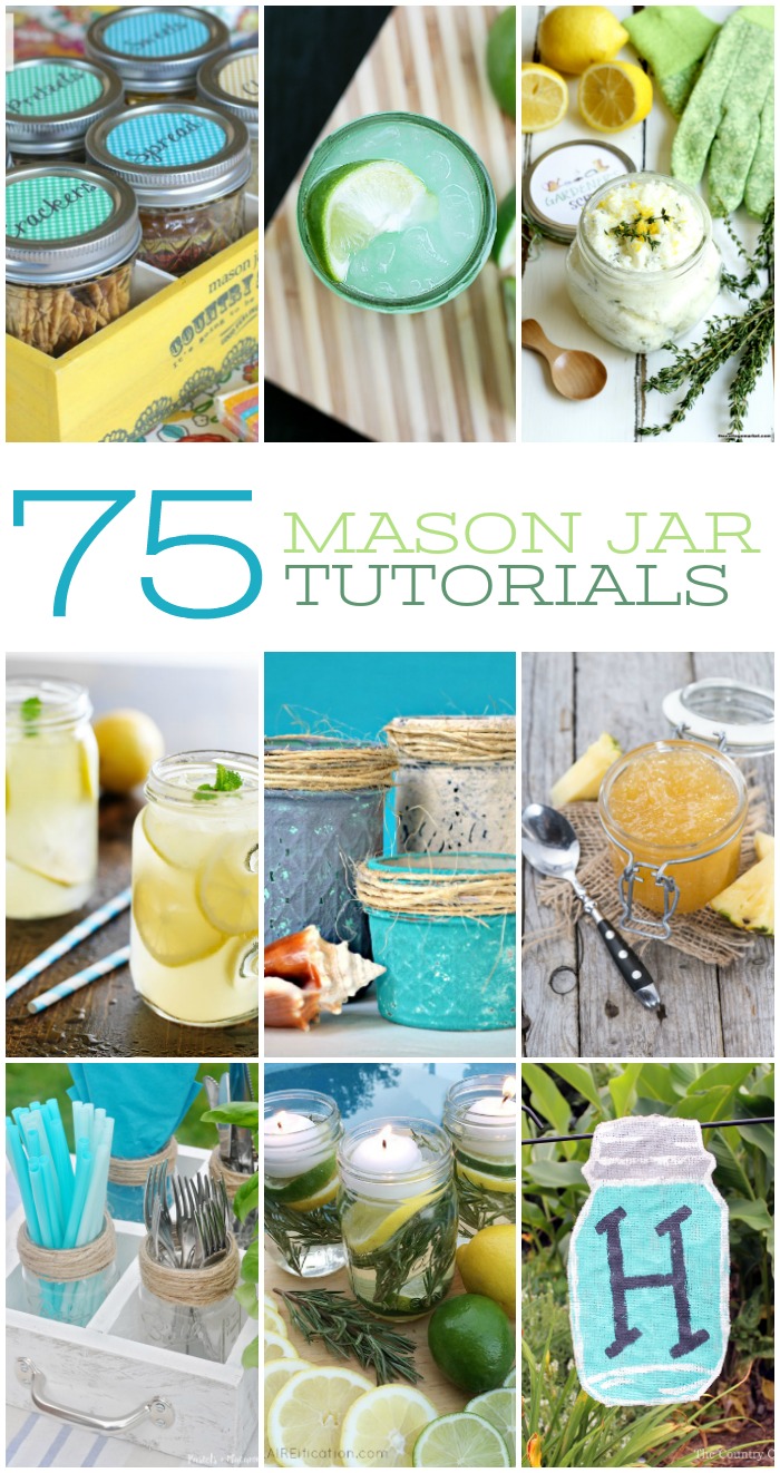 75 SUMMER MASON JAR DIYS