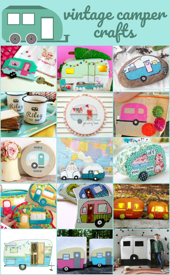 16 VINTAGE CAMPER CRAFTS