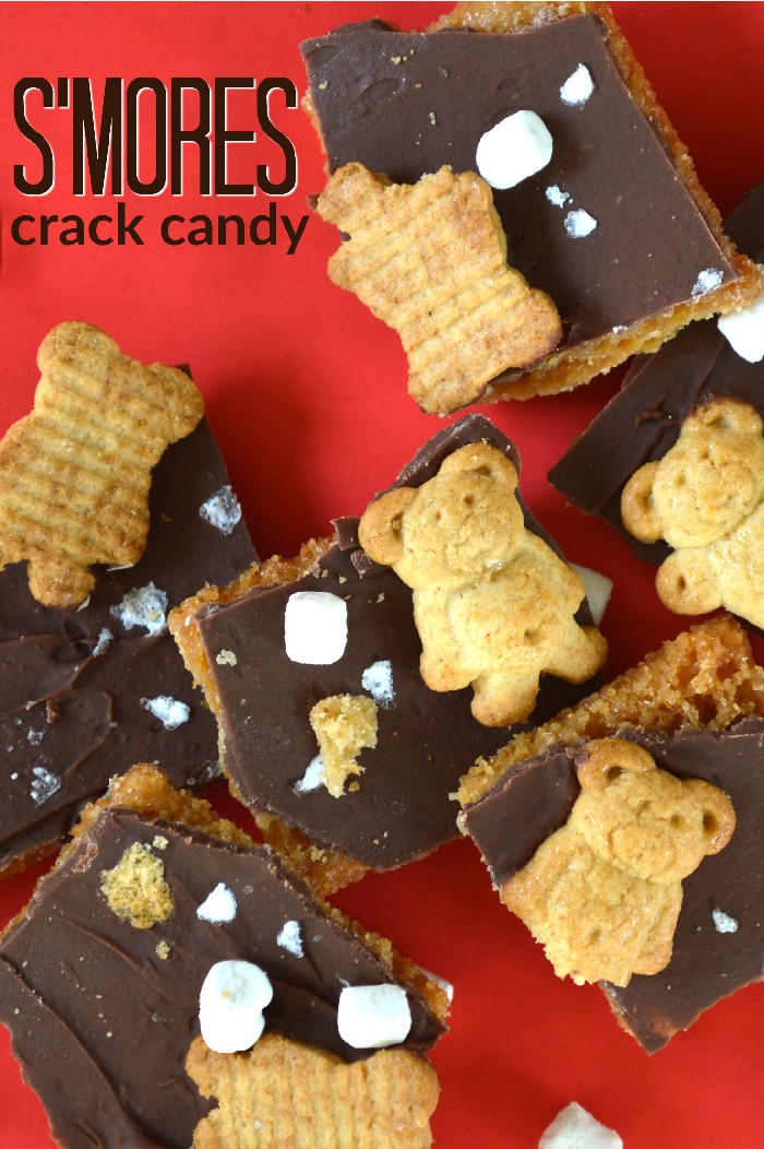S'MORES CRACK CANDY - Mad in Crafts
