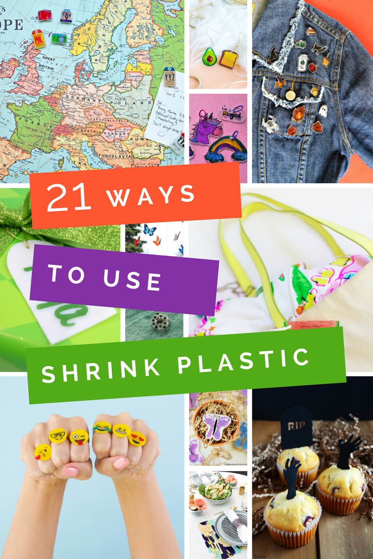 CREATIVE WAYS TO USE SHRINK PLASTIC