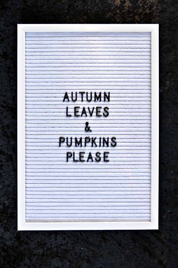 HOW TO USE A LETTER BOARD (& FUN SAYINGS FOR FALL)