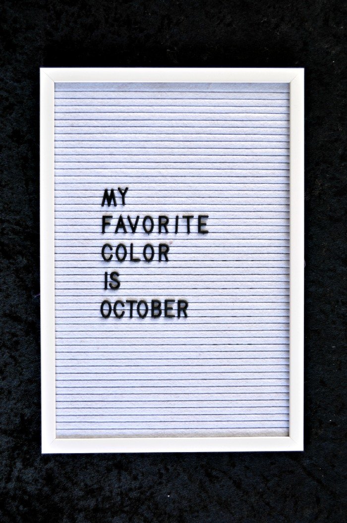 HOW TO USE A LETTER BOARD (& FUN SAYINGS FOR FALL)